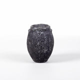 Tekstūrinis vazonas - Vulkaninė Anglis 23x23x31 cm