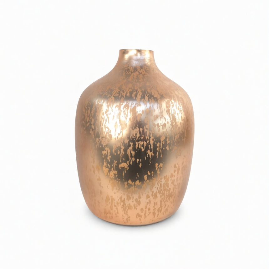 Stiklo vaza Gold Metallic 24x24x30 cm