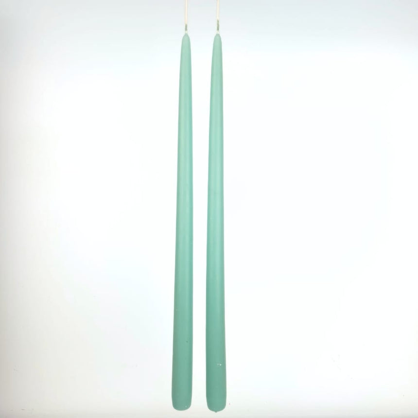 sodoela Žvakės Žvakių rinkinys „Candela Lunga“, mėtų žalia, A40 cm, 2 vnt.