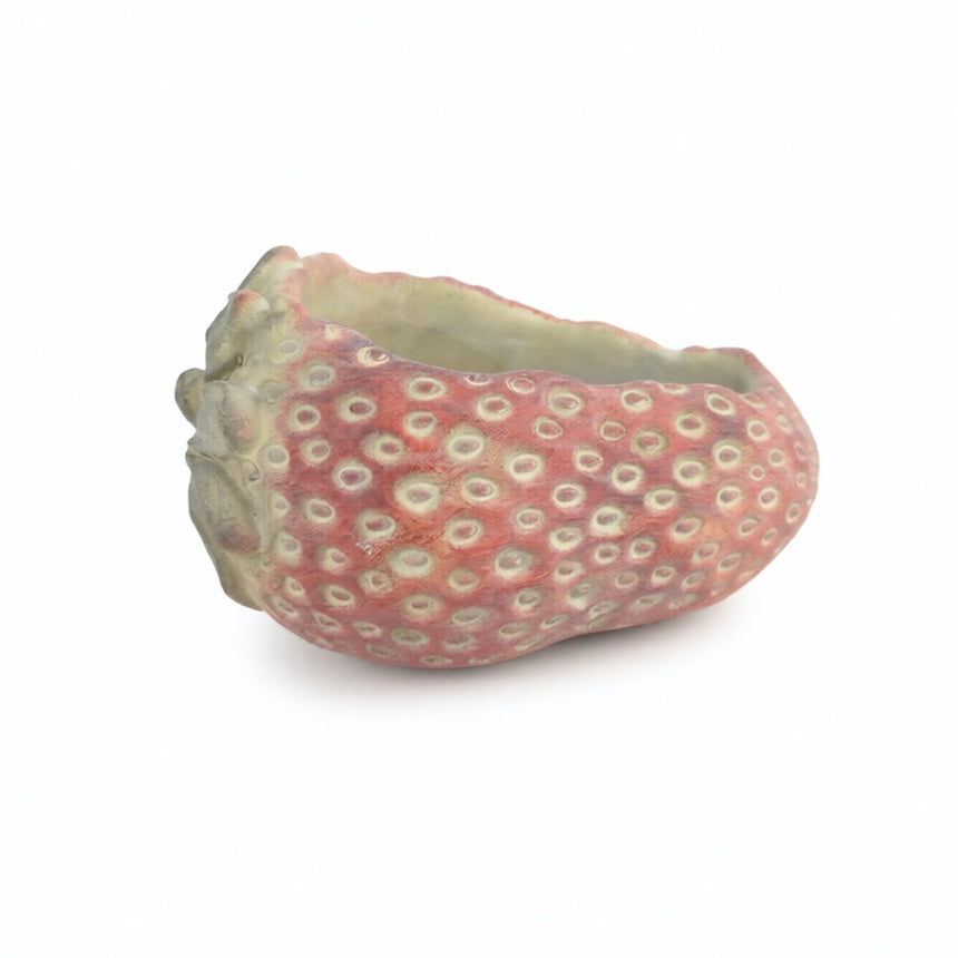 Dekoratyvinis betoninis vazonas Braškė 11x16,5x12 cm