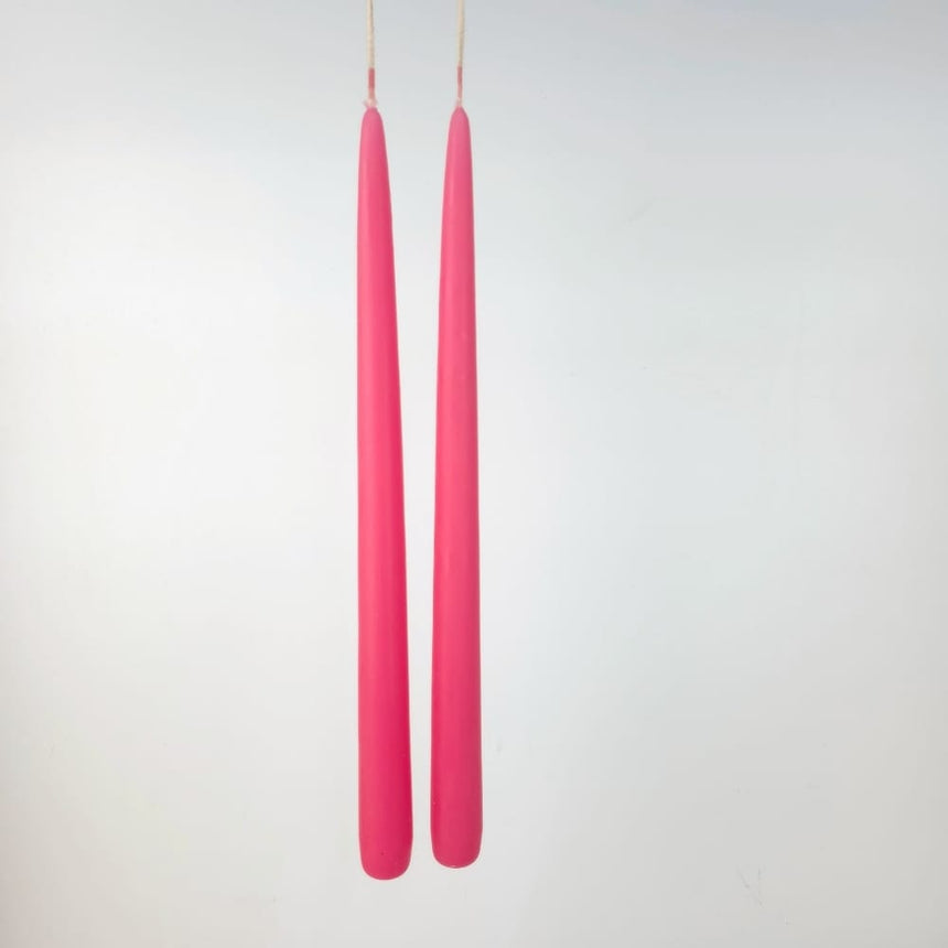 sodoela Žvakės Žvakių rinkinys „Candela Lunga“, avietinė, A30 cm, 2 vnt.
