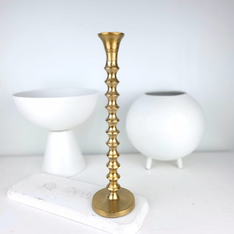 Žvakidė „Gold Line“ 37x10 cm