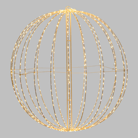 LED sferinis šviestuvas ø74 cm, 720 LED baltas – vaizdas 3