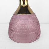 Stiklinė Glamour stiliaus vaza 21x14,5 cm