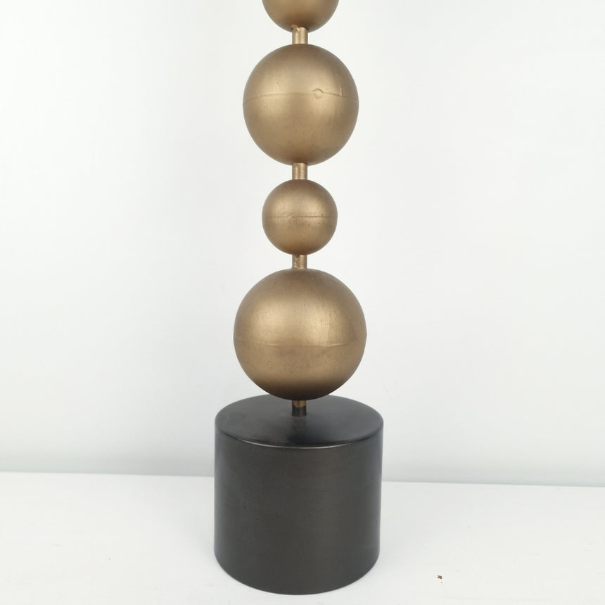Metalo žvakidė 11,5x48,5 cm