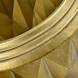 Auksinis geometrinis vazonas 25x25x23 cm