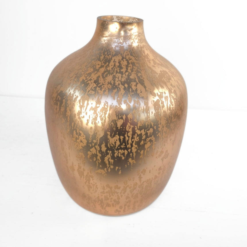 Stiklo vaza Gold Metallic 24x24x30 cm