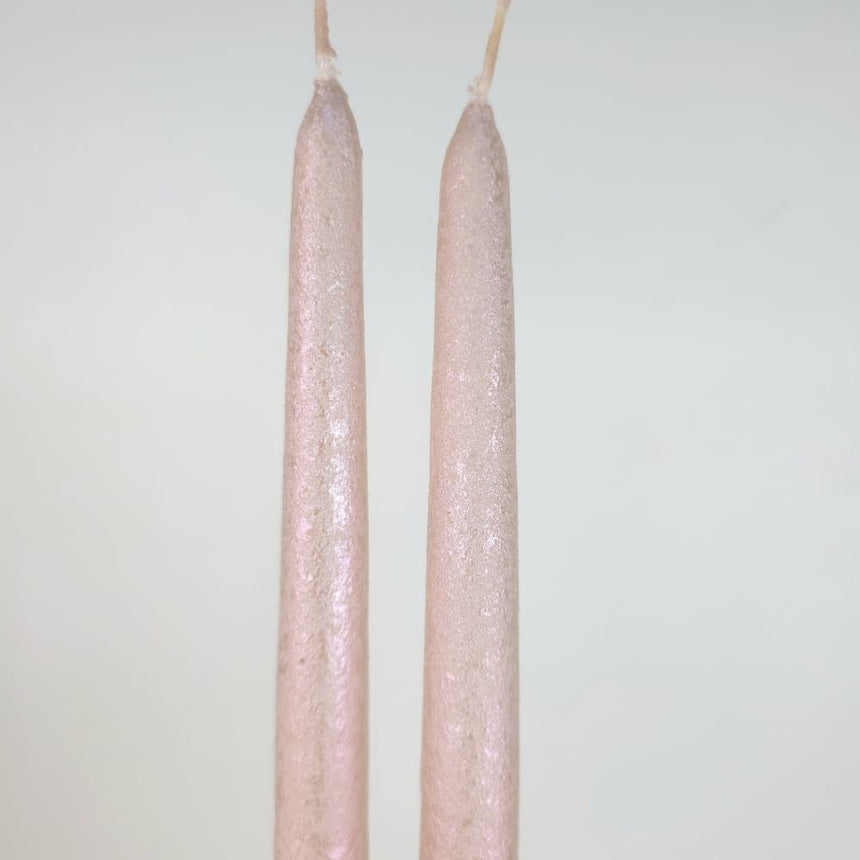 sodoela Žvakės Žvakių rinkinys „Festa“, šampano, A30 cm, 2 vnt.