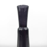 Lilla spalvoto stiklo vazelė 26x6 cm