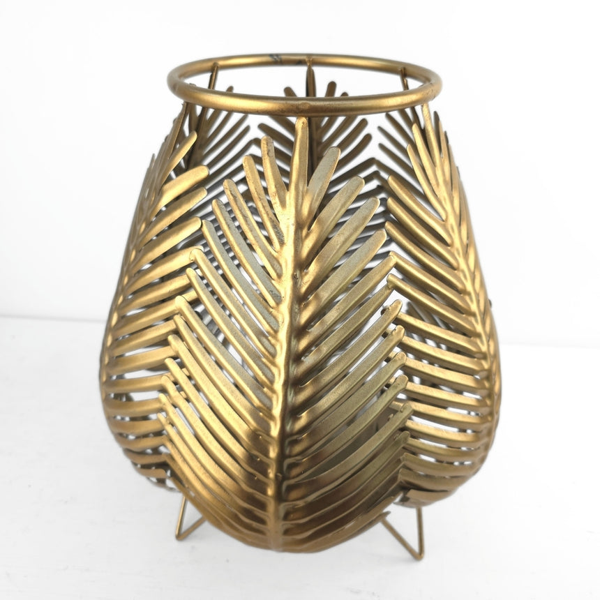 Monli metalinis žibintas ant kojų 29,5x34,5 cm