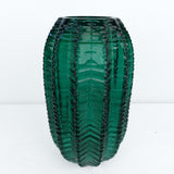Vaza Onda verde 28x15 cm