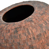 Sirocco metalinė mozaikinė vaza 30x30x46 cm