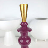 MODERN metalo žvakidė 31x7 cm