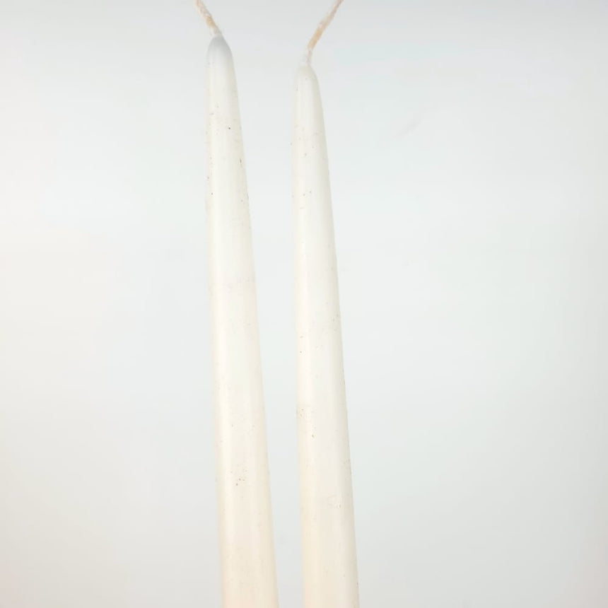 sodoela Žvakės Žvakių rinkinys „Candela Lunga“, balta, A40 cm, 2 vnt.