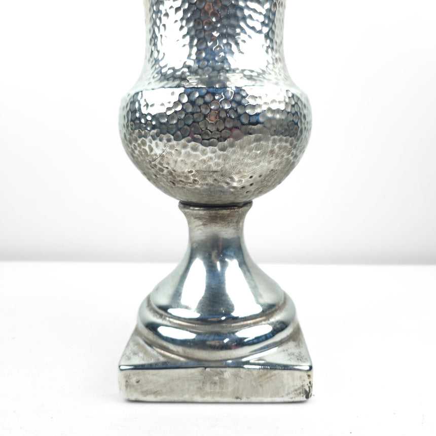 Vaza-sidabro spalvos 40x16 cm