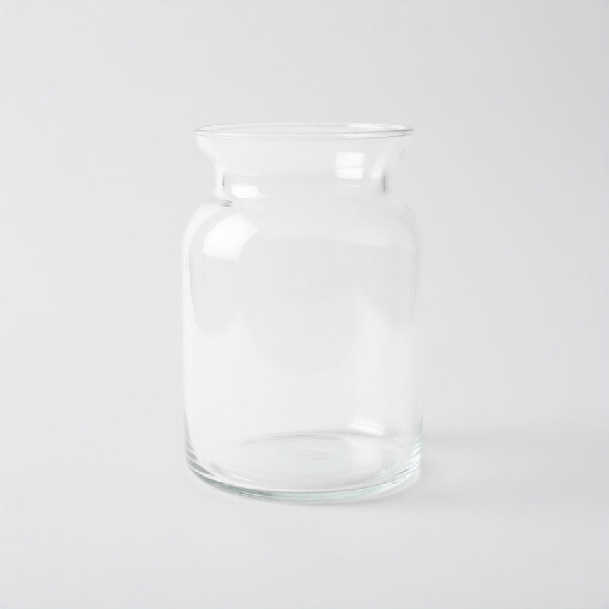 Stiklinis indas - vaza 20x12 cm