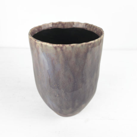 Keraminis vazonas Davide Bowl Lavender 14,5x20,5 cm – vaizdas 2