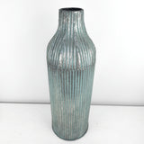 Sendinto metalo vaza 20,5x58,5 cm