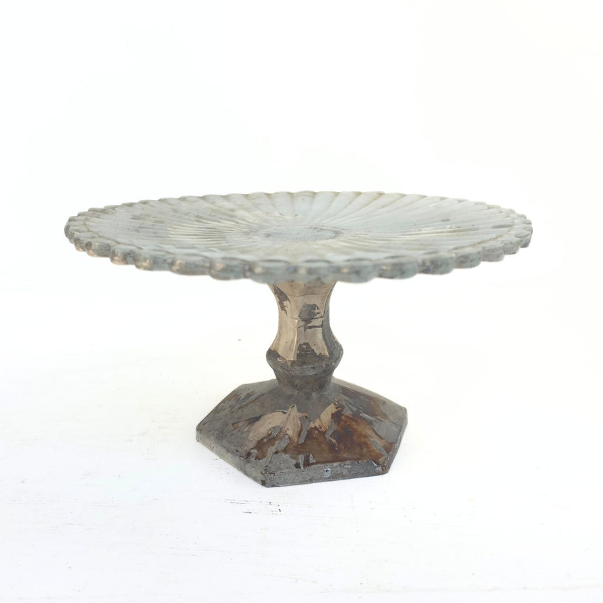 Stiklinis padėklas 'Baroque Old', antikvarinio stiliaus 21,5x12 cm