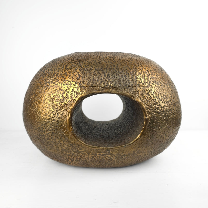 Modern Donica metalo vaza 43x32x31 cm