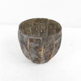 Antic Metal' Sendinto stiklo žibintas 11x11x11 cm