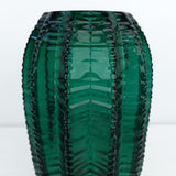 Vaza Onda verde 28x15 cm