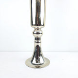 Aukšta sidabro spalvos vaza 57x16,5x16,5 cm
