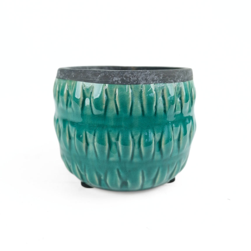 Keramikinis vazonas Ocean 11x9 cm
