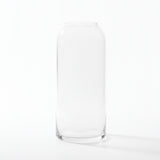 Stiklinė cilindro formos vaza 30x12 cm