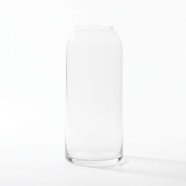 Stiklinė cilindro formos vaza 30x12 cm – vaizdas 2