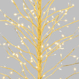 Šakų medis 60 cm LED šampano spalvos LINDEN