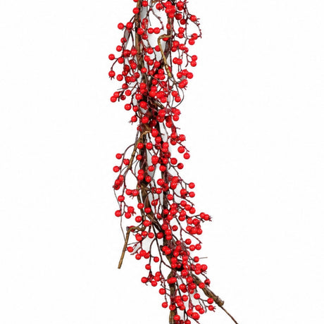 Bugienio uogų girlianda 128 cm – detalė