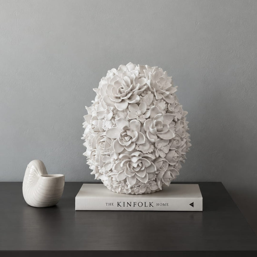 sodoela Vazos Vaza „Ceramica Bianco“ 22,5x24 cm, baltos sp.
