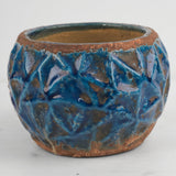 Keraminis vazonas Etno Azure 21x16 cm