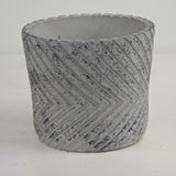 Betoninis dekoratyvinis vazonas ALBERO 12x12x10 cm