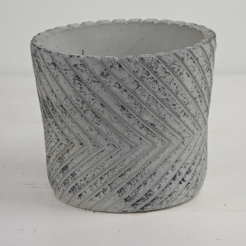 Betoninis dekoratyvinis vazonas ALBERO 12x12x10 cm