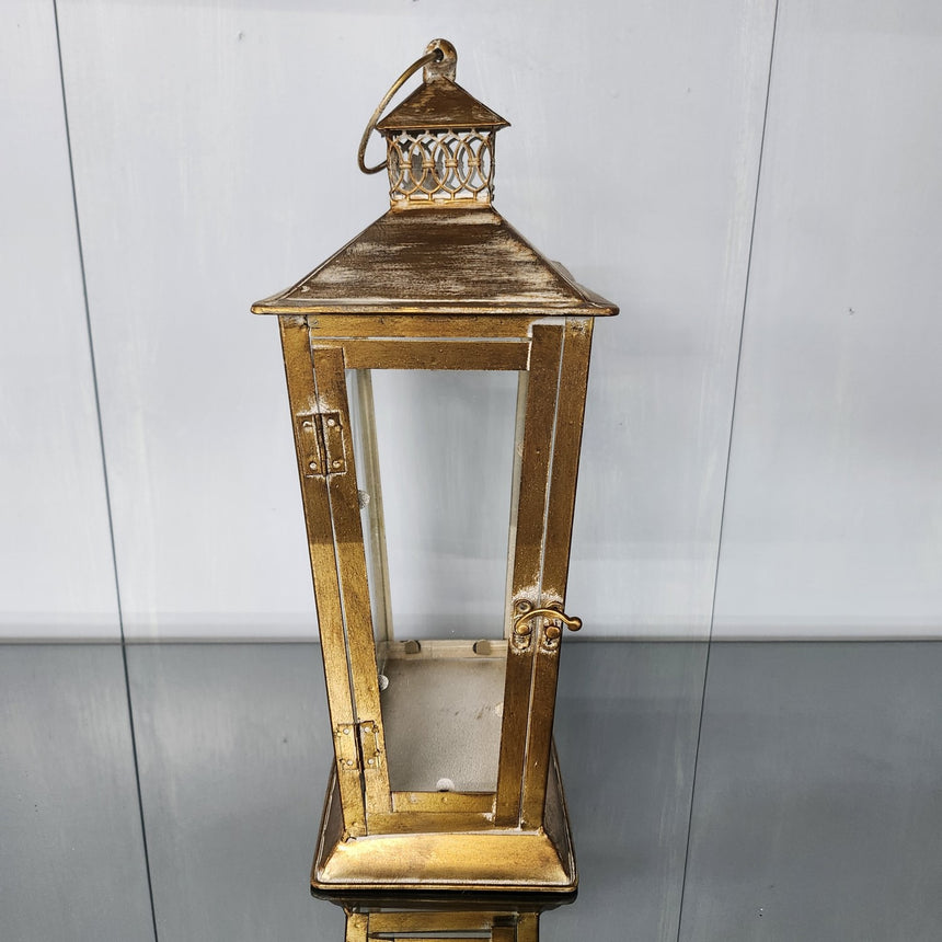 Sendinto žalvario žibintas 60x31x18,5 cm