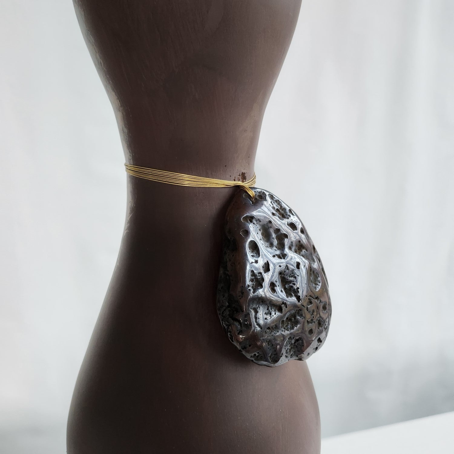 Keramikinė prabangi žvakidė 57x19 cm