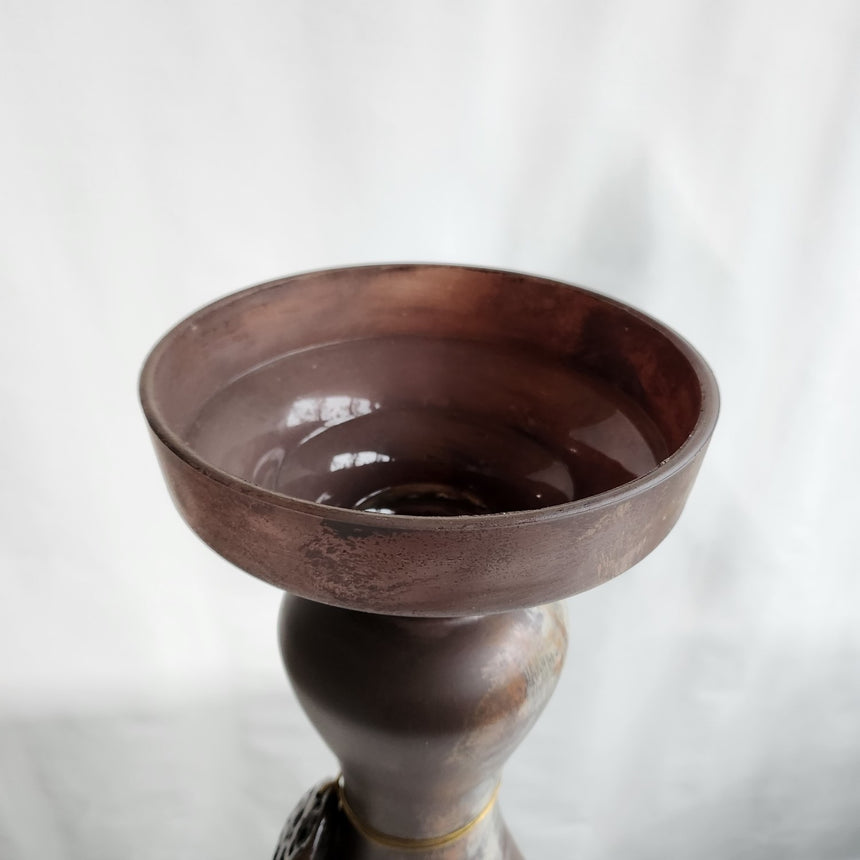 Keramikinė prabangi žvakidė 57x19 cm