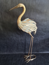 Metalinė paukščio figūra 34x40x95 cm