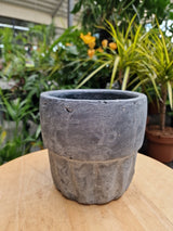 Grigio kolekcijos terakotos vazonas 17x17x15 cm