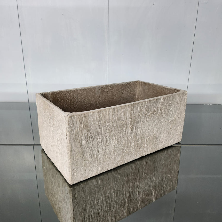 Modern donica betono vazonas 44x25x19 cm