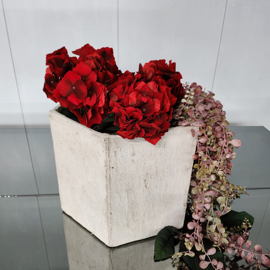 Modern donica betono vazonas 42x36x32 cm
