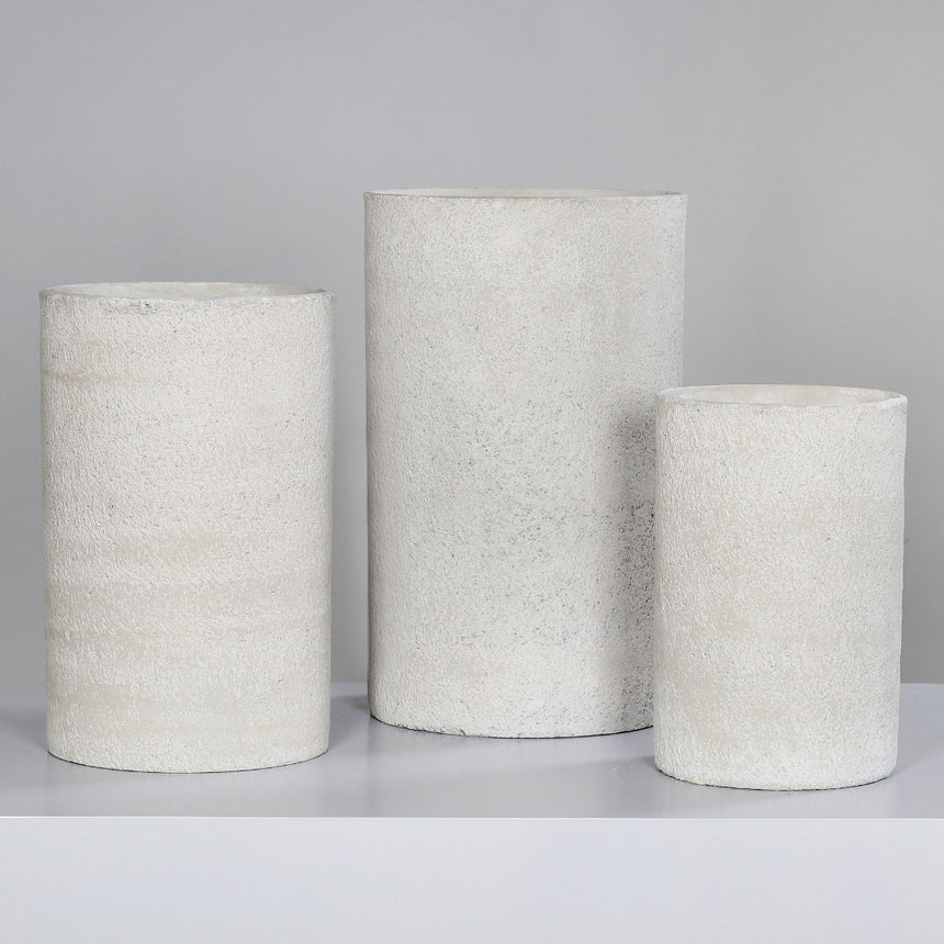 Betono vazonas 27x27x40 cm