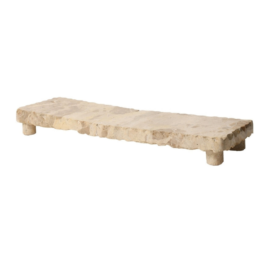 Marmuro pjaustymo lentelė, padėklas 53x15x6 cm
