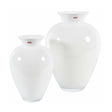 sodoela Vazos Vaza „Vetro Bianco“ 27,5x27,5x39 cm, baltos sp.