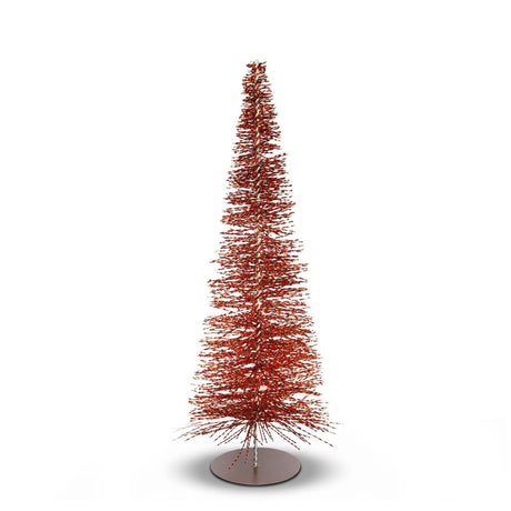 sodoela Kalėdinės dekoracijos Dekoratyvinė eglutė „Twist“, varinė, 55 cm
