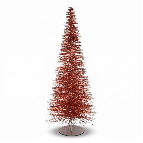 sodoela Kalėdinės dekoracijos Dekoratyvinė eglutė „Twist“, varinė, 75 cm