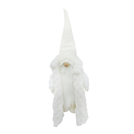 sodoela Kalėdinės dekoracijos Stovintis nykštukas kailiniais „Nordic“, 89 cm