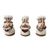 sodoela Kalėdinės dekoracijos Figūrėlė kepėjas „Choco Baker“, įvairių modelių, 11 cm